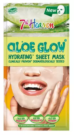 7th Heaven Aloe Glow &aring;terfuktande ansiktsmask 16 g