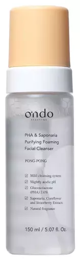 Ondo Beauty 36.5 Pha & Saponaria Reng&ouml;rande skummande reng&ouml;ringsmedel 150 ml