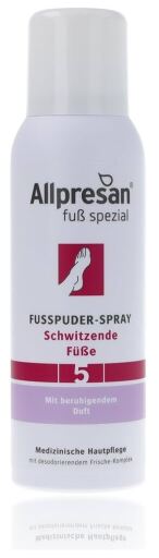 Allpresan Pedikyr nr 5 Svettiga f&ouml;tter 125 ml