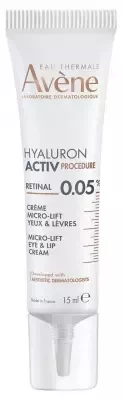 Av&egrave;ne Hyaluron Activ Procedure Micro-Lift &ouml;gon- och l&auml;ppkr&auml;m 15 ml