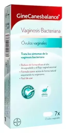 Bayer Ginecanesbalance 7 vaginala &auml;gglossningar
