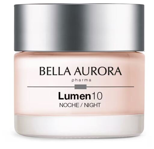 Bella Aurora Lumen10 Night Anti-aging Kr&auml;m mot m&ouml;rka fl&auml;ckar 50 ml