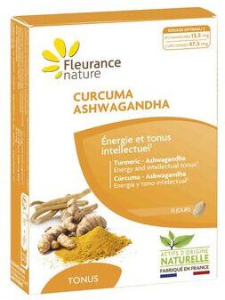 Fleurance Nature Gurkmeja Ashwagandha 15 tabletter