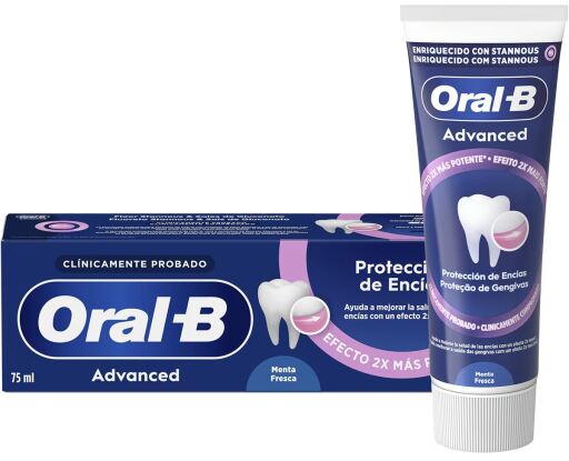 Oral-B Tandkr&auml;m f&ouml;r tandk&ouml;ttet 75 ml + Original reparerande emalj 75 ml