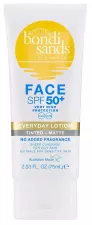 Parfymfri tonad ansiktslotion f&ouml;r vardagsbruk SPF 50+ 75 ml