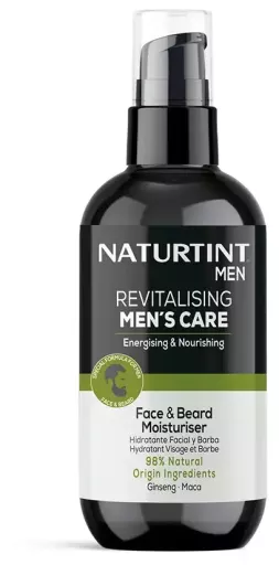 Naturtint &Aring;terfuktande ansikts- och sk&auml;ggkr&auml;m f&ouml;r m&auml;n 200 ml