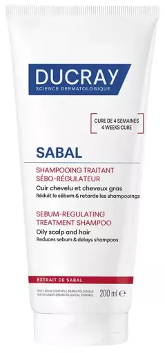 Ducray Sabal talgreglerande behandlingsschampo 200 ml