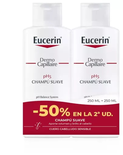 Eucerin Ph5 Milt Schampo F&ouml;rpackning 2 x 250 ml