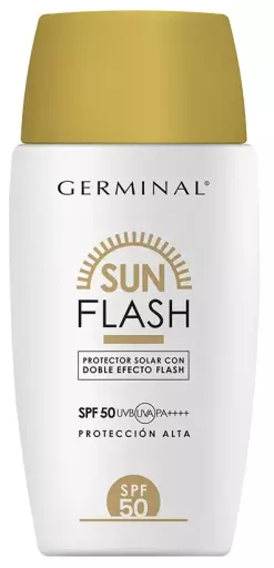 Germinal Sun Flash solskyddsmedel med dubbel flasheffekt SPF50 1 enhet