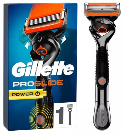 Gillette Fusion Proglide Power-maskin + 1 p&aring;fyllning