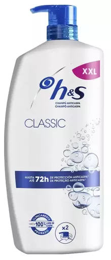 Klassisk dispenser f&ouml;r mj&auml;llschampo 1000 ml