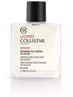 Collistar Uomo Shave Aftershave f&ouml;r k&auml;nslig hud Mot r&ouml;da &ouml;gon 100 ml