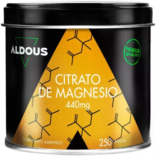 Aldous Bio Magnesiumcitrat 250 kapslar