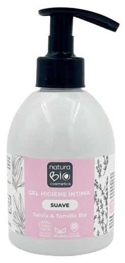 NaturaBIO Cosmetics Salvia och timjan intim hygiengel 250 ml