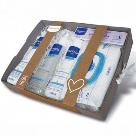 Mustela Gr&aring; korg, 4-pack