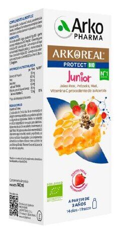 Arkopharma Arkoreal Maya Bee Protect Junior Jordgubbsgel&eacute; 150 ml