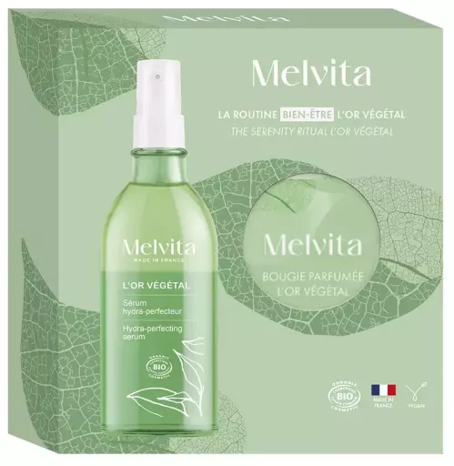 Melvita L'Or V&eacute;g&eacute;tal 2-delad presentset
