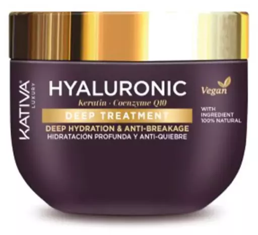 Kativa Hyaluronsyra Keratin & Koenzym Q10 Djupbehandling 300 ml