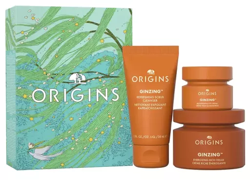 Origins Ginzing Energigivande Rik Kr&auml;m 3-delars set