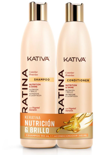 Kativa Keratinkit Schampo 355 ml + Balsam 355 ml