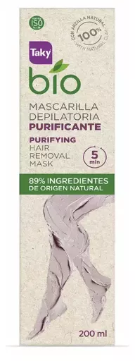 Bio Natural Reng&ouml;rande H&aring;rborttagningsmask 200 ml