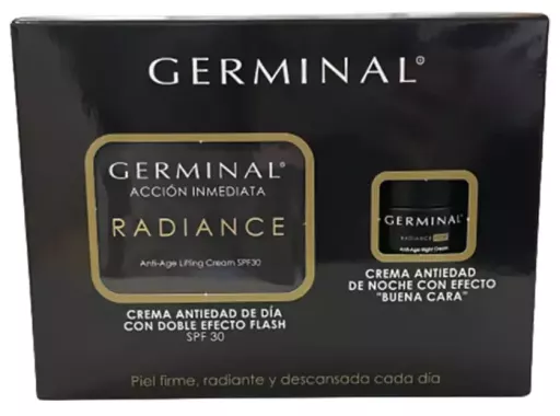 Germinal Radiance dagkr&auml;m med omedelbar verkan, 2-pack