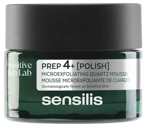 Sensilis Prep4+ [Polering] Kvarts mikroexfolierande mousse 40 ml