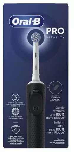 Oral-B Vitality Pro svart elektrisk tandborste